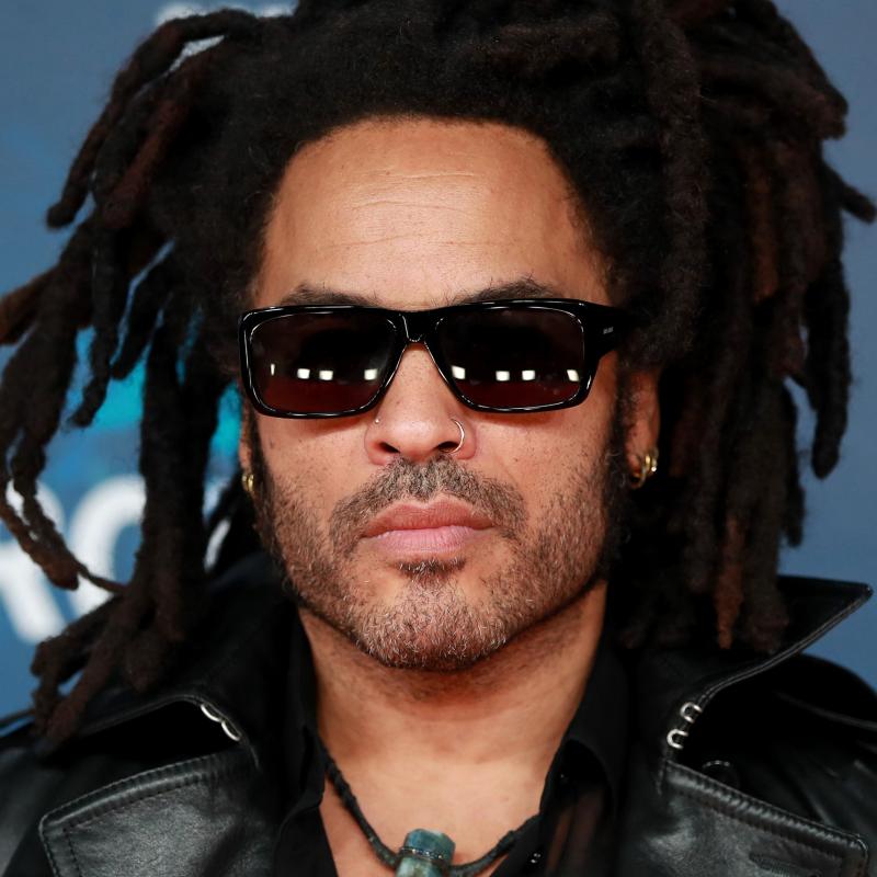 Entertainer Lenny Kravitz